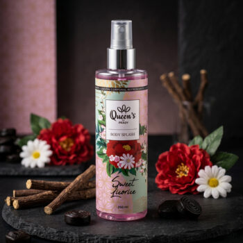 Prady – Body Splash Sweet Licorice – Women – 250ml – Refresh yourself with the irresistible scent of sweet licorice inspired of Black Opium Yves Saint Laurent